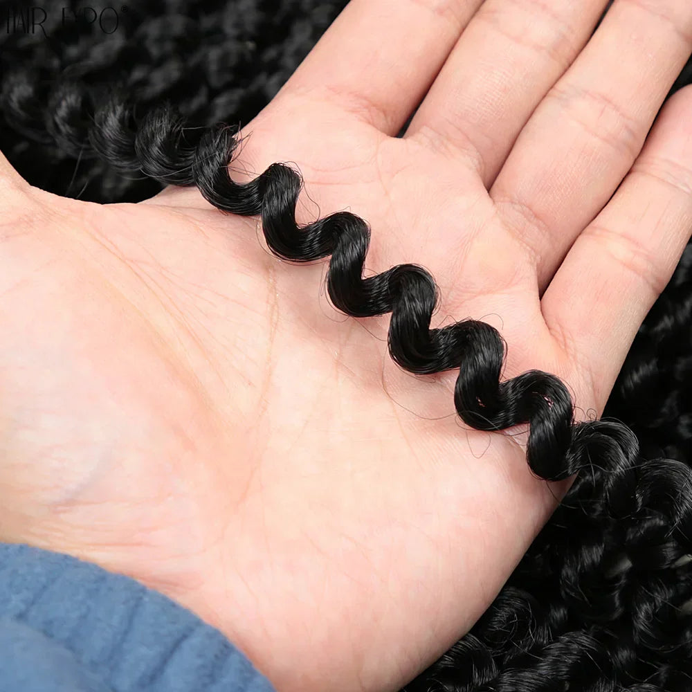 30" Passion Twist Crochet Hair - Ombre - Pre-Looped - 16 Strands/Pack - Synthetic