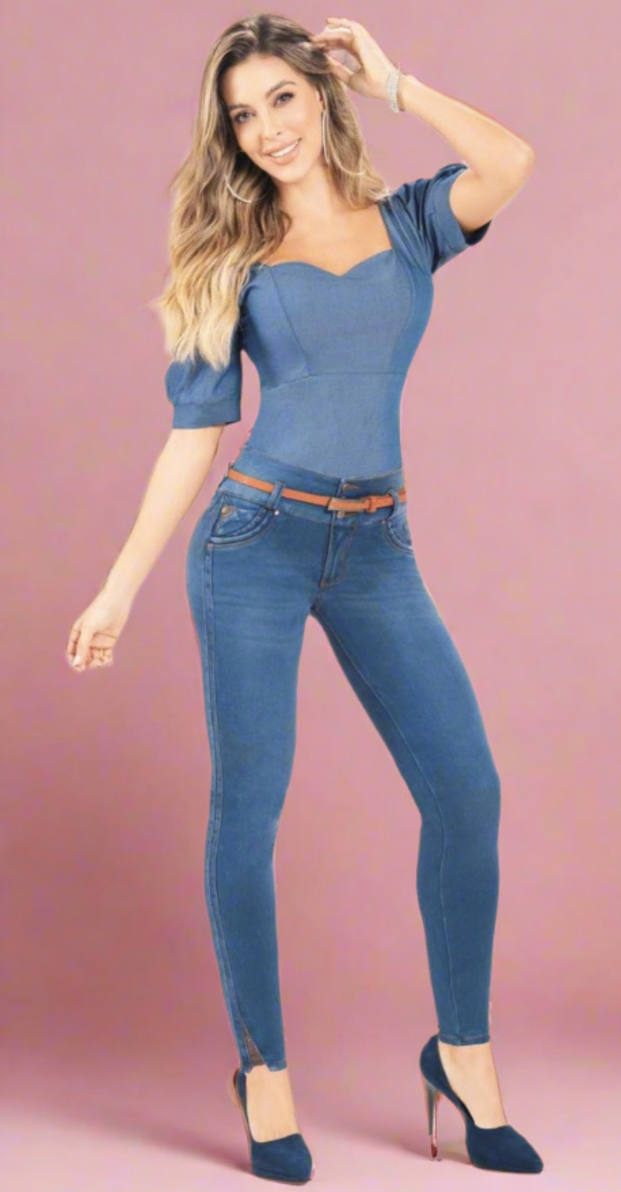 1343 100% Authentic Colombian Push Up Jeans