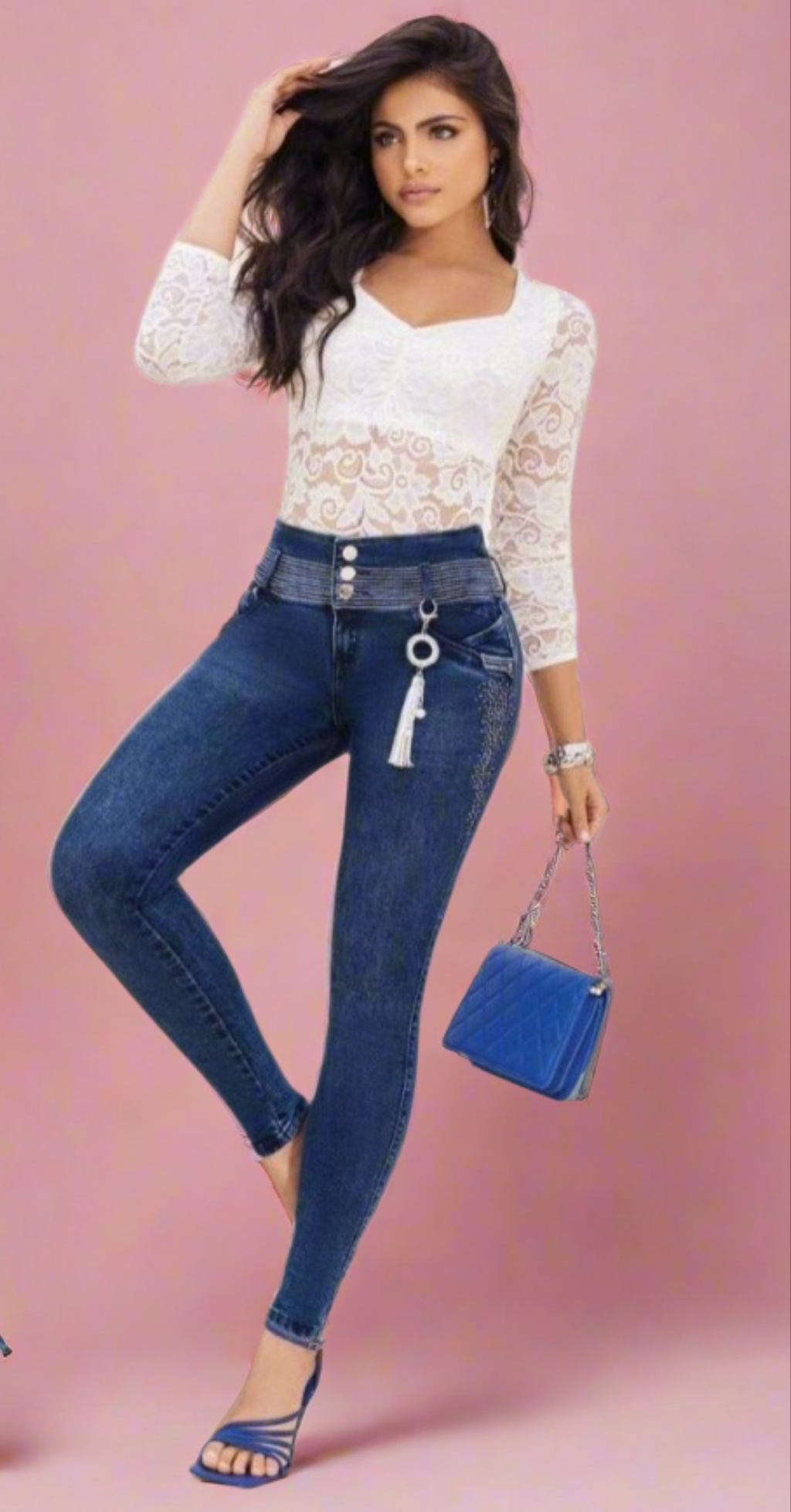 Ailey 100% Authentic Colombian Push Up Jeans