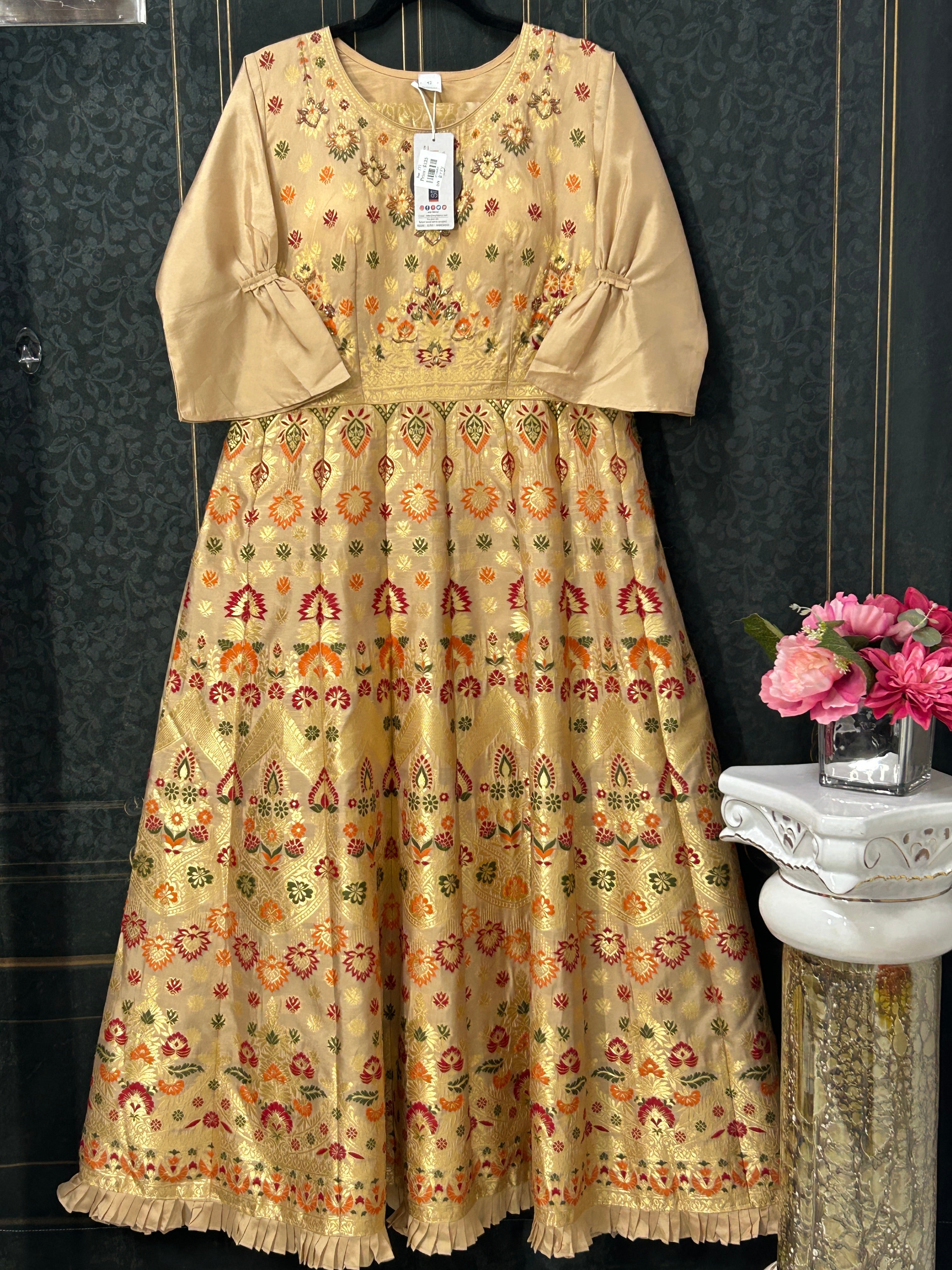 Banarasi suit | banarasi kurti dupatta set