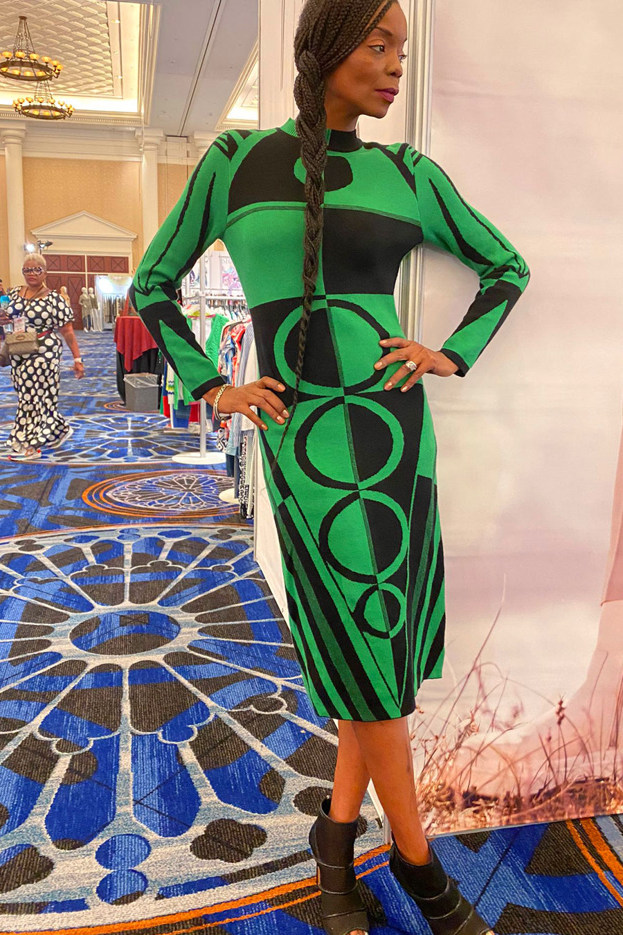 Long Sleeve Bodycon Knit Dress