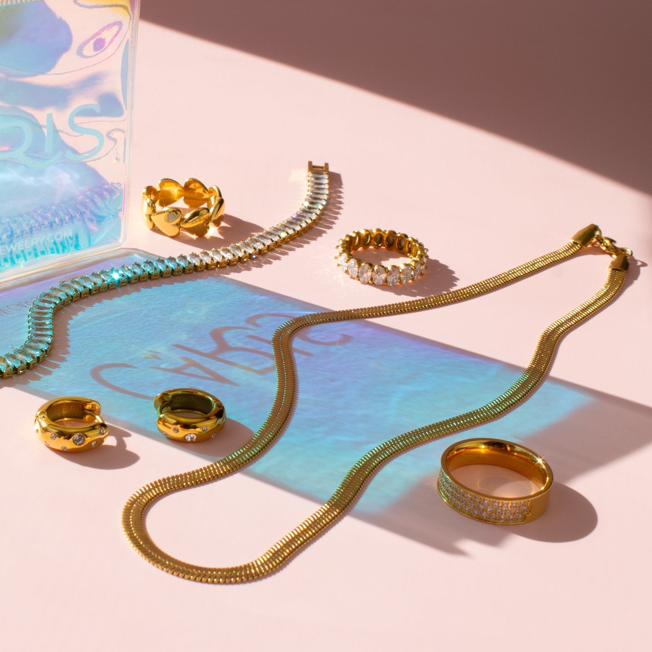 Alexandra Pavé Row Ring