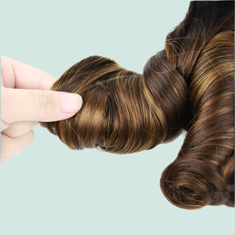 12A Double Drawn Funmi Spring Curl 4/30 Brazilian Human Hair