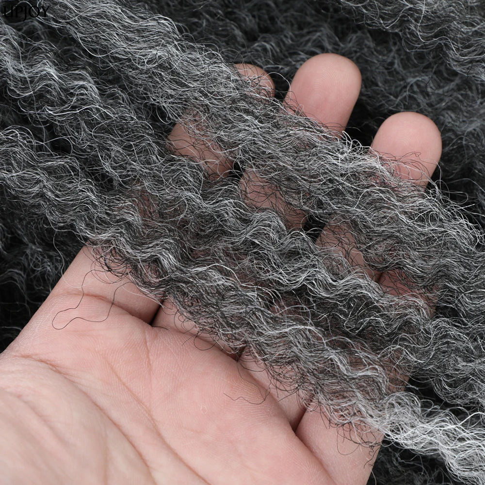 18" Marley Twist Braiding Hair | Crochet Braids | Afro Twist Kinky Hair Extensions | Ombre Colors | 30 Strands/Pack