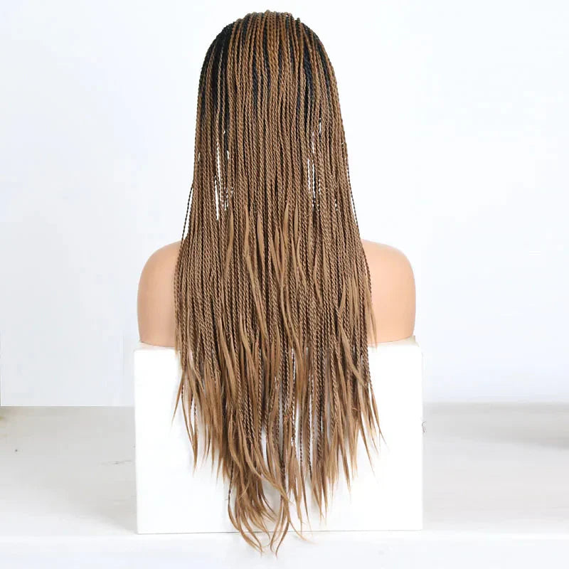 13X4 Lace Wigs for Women | Braided Box Braids Wigs | Synthetic Lace Front Wig | Braiding Wigs Natural Hairline Cosplay