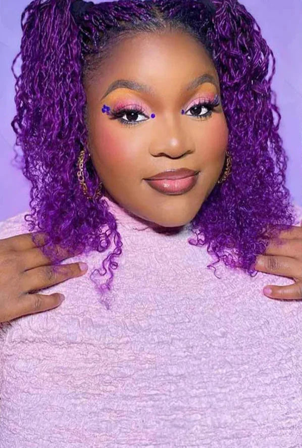 Afro Kinky Bulk Human Hair for Braiding | 50g Brazilian Remy Extensions for Dreadlocks & Crochet Braids