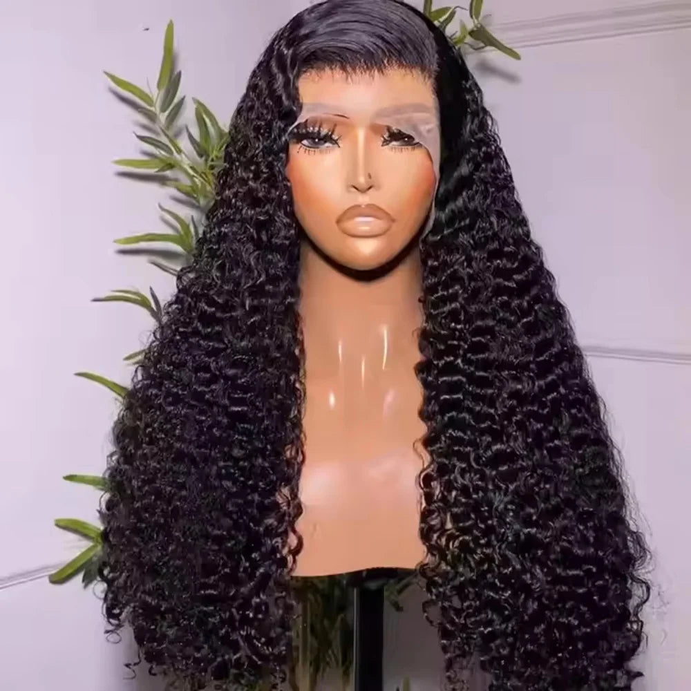 3C 4A Burmese Curly HD Lace Frontal Wig | 250% Density Human Hair