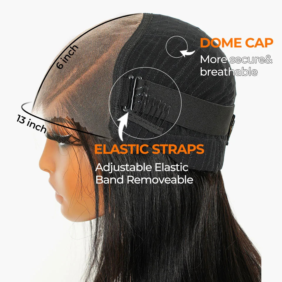 Alipearl Pre-Braided Loose Deep 13x6 Lace Front Wig | Glueless | Brazilian Remy Hair | Pre-Cut Lace | Pre-Plucked