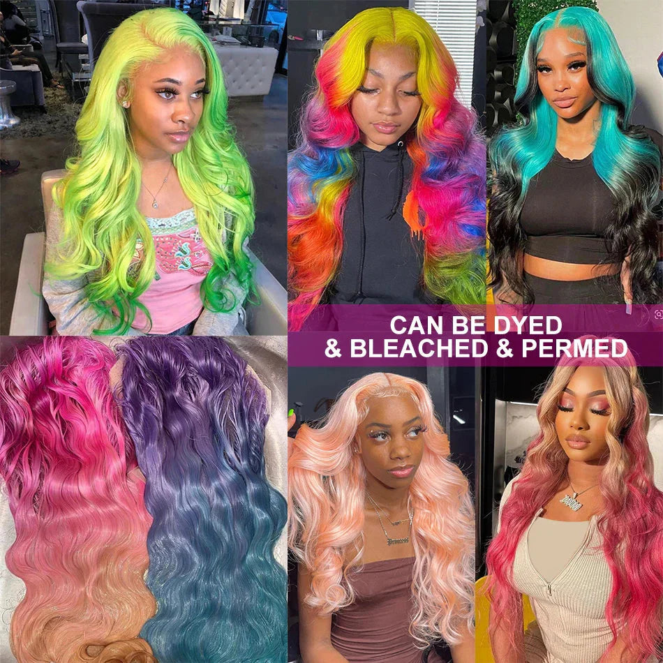 613 Blonde 13x6 HD Lace Frontal Wig - Brazilian Remy Hair - Body Wave - Pre Plucked - 30 Inches