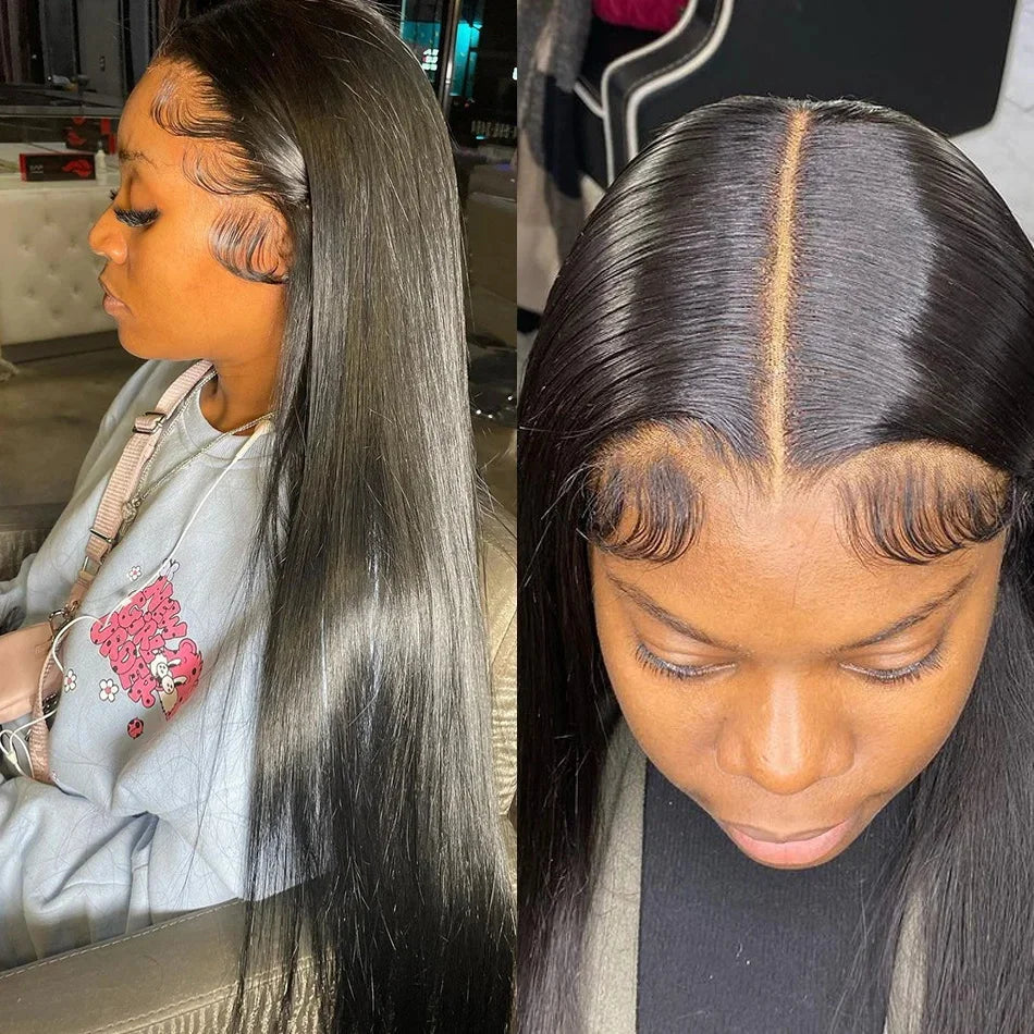 30" Straight HD Lace Frontal Wig | 13x4 Remy Human Hair