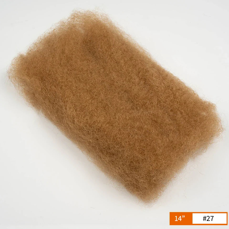 Afro Kinky Bulk Human Hair for Braids | Virgin Remy Extensions (Multi-Color Options)