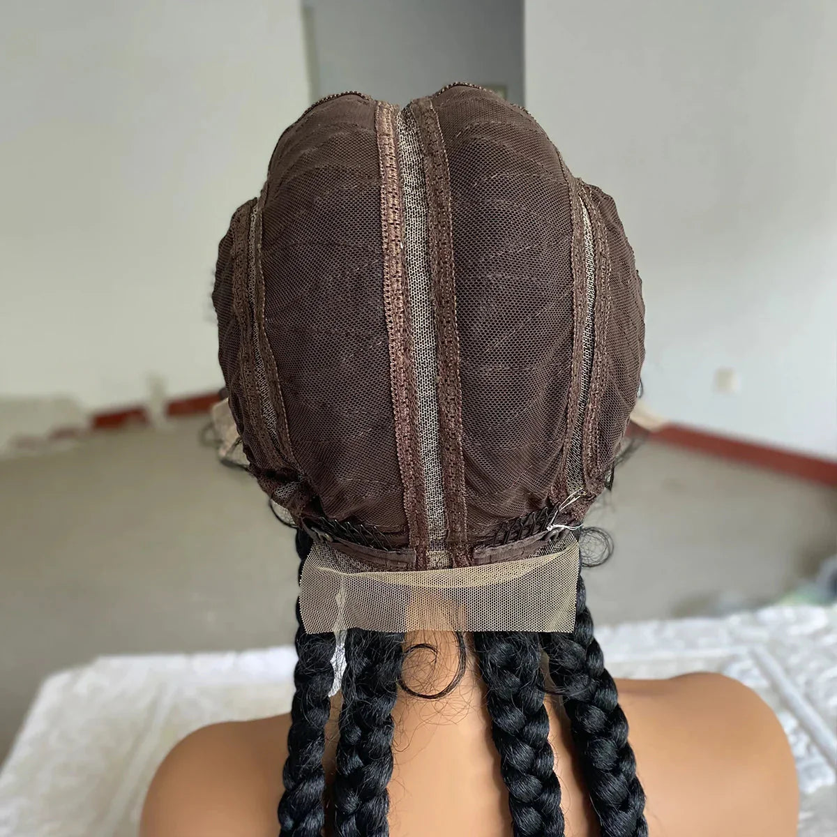 32" Senegalese Twist Lace Front Wig | 4 Twist Braids | DIY Cosplay Wig | Synthetic Braiding Hair