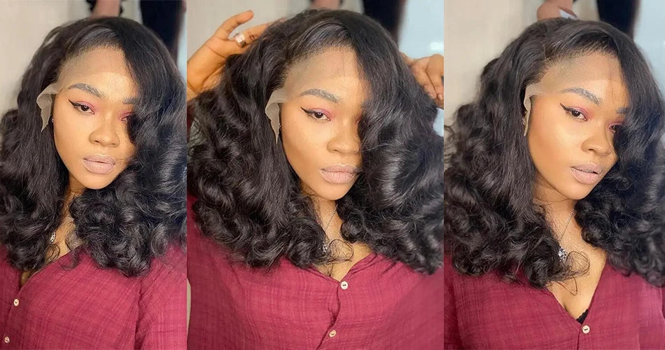 12A Raw Donor Vietnamese Hair 13x4 HD Lace Frontal Wig | 250% Density | Double Drawn | Bouncy Wave | Glueless