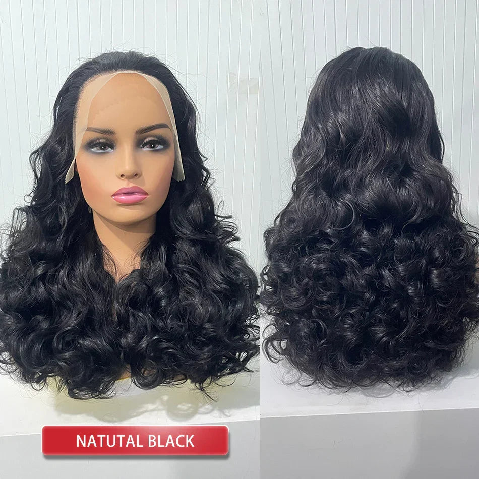 12A Double Drawn Bouncy Body Wave HD Lace Frontal Wig | 250% Density Glueless Vietnamese Raw Human Hair