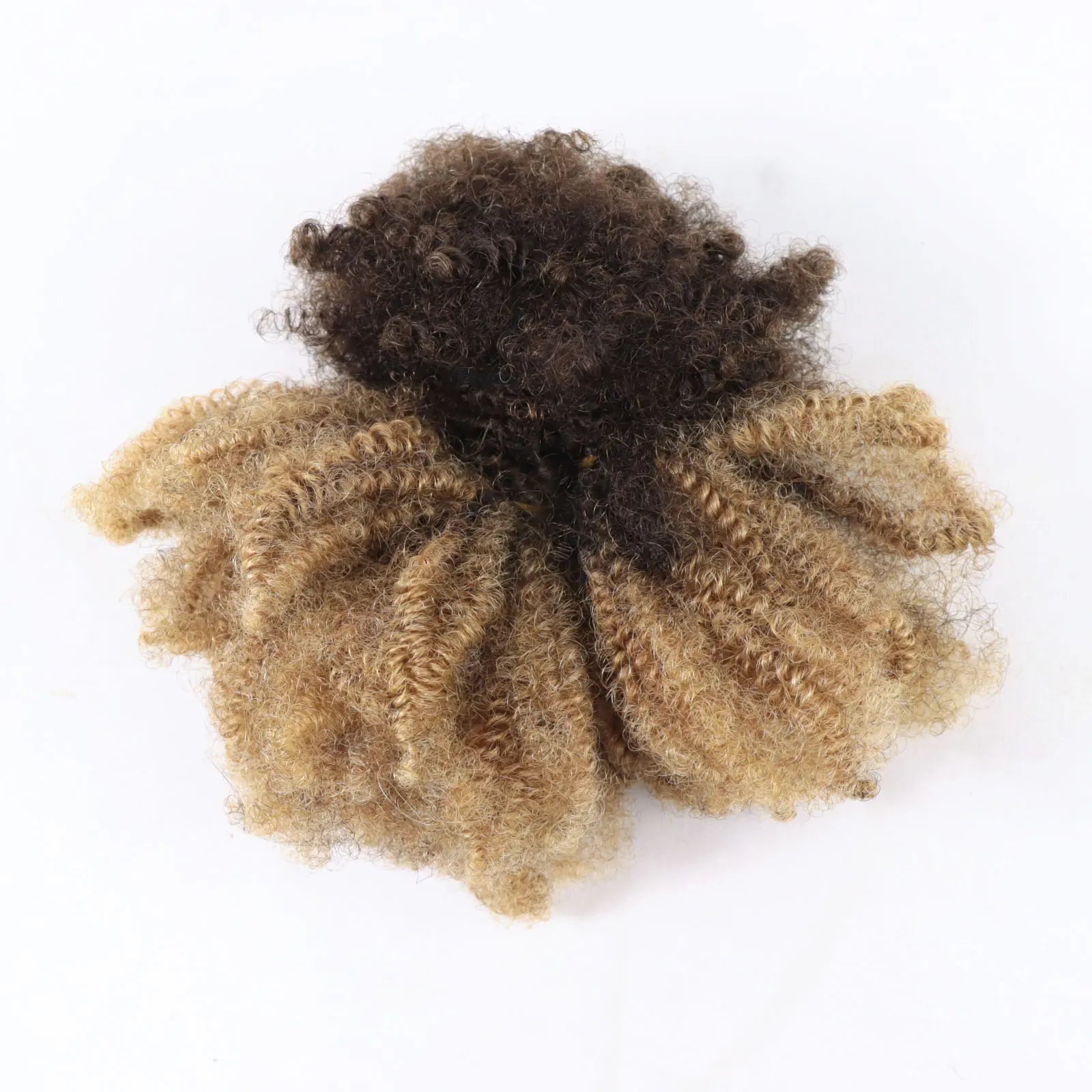 50g Afro Kinky Curly Bulk Human Hair | Braiding & Crochet Hair Extensions