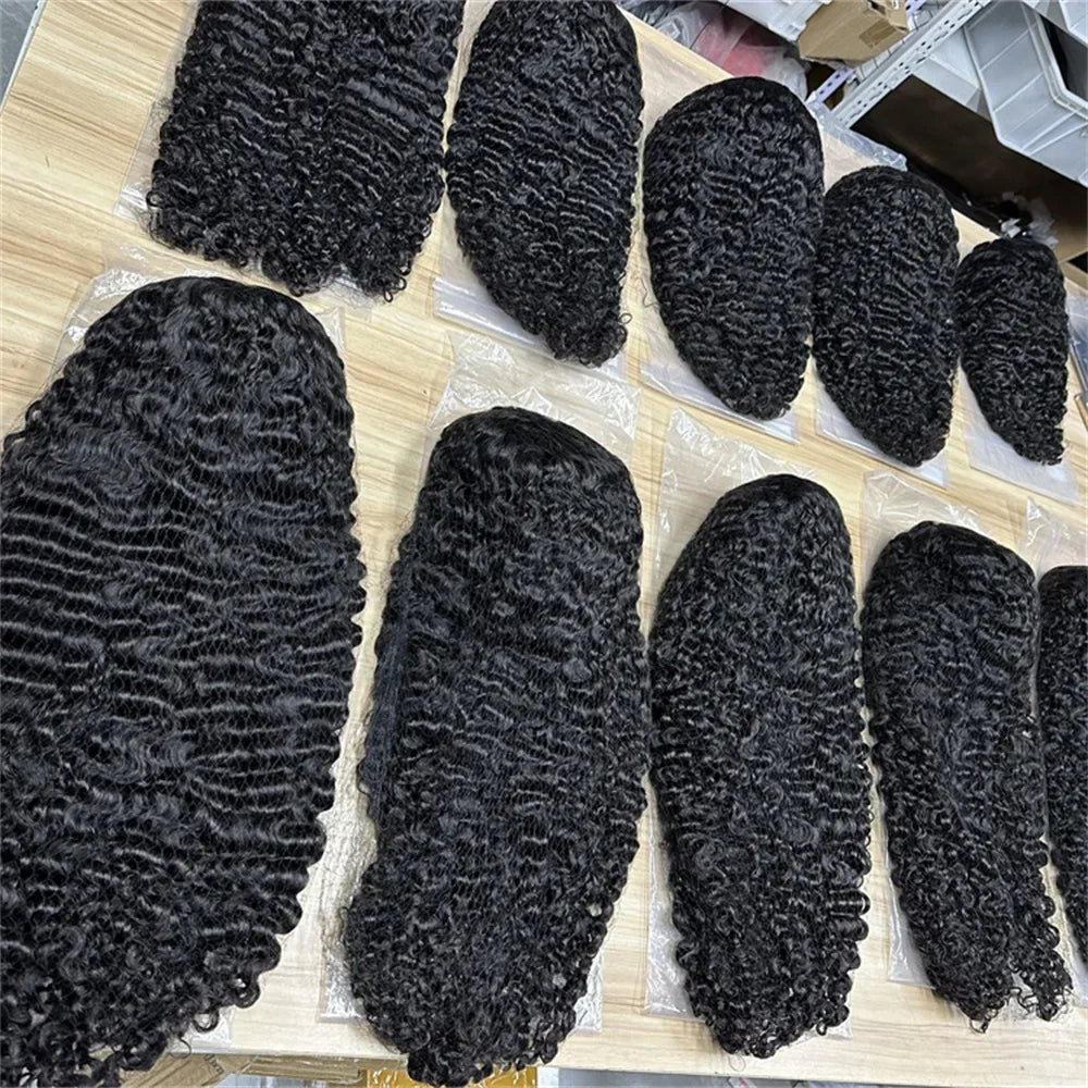 3C 4A Burmese Curly HD Lace Frontal Wig | 250% Density Human Hair