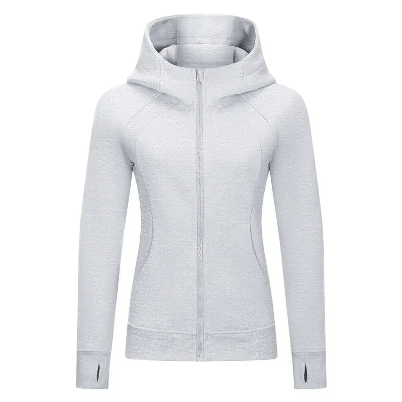 ActiveFlex Zip Hoodie: Women's Fleece Sports Jacket