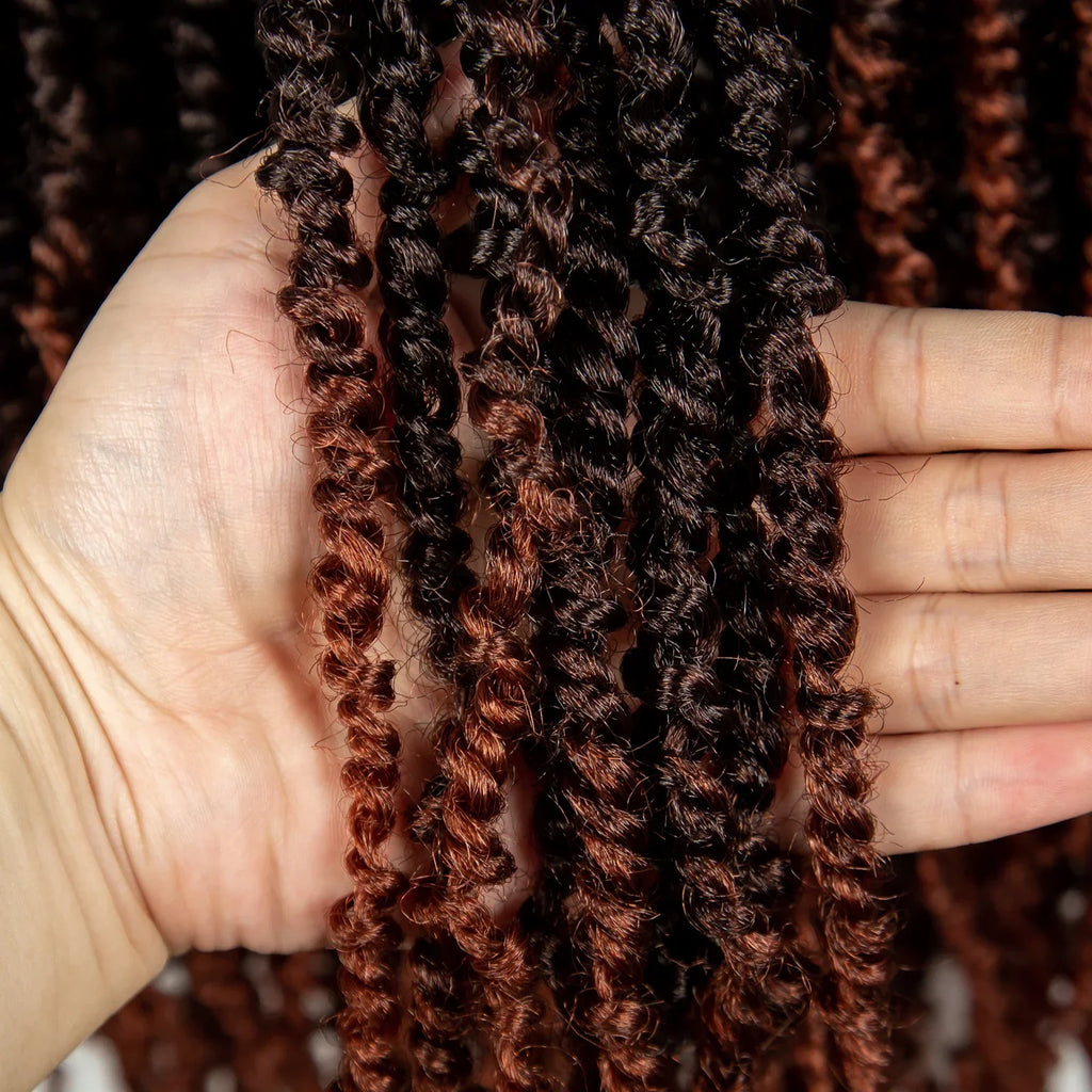 30" Twisted Braids Wig | HD Full Lace | Baby Hair | Long Braids