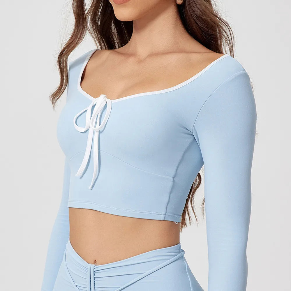 ActiveFit Women's Yoga Set: Crop Top & Leggings