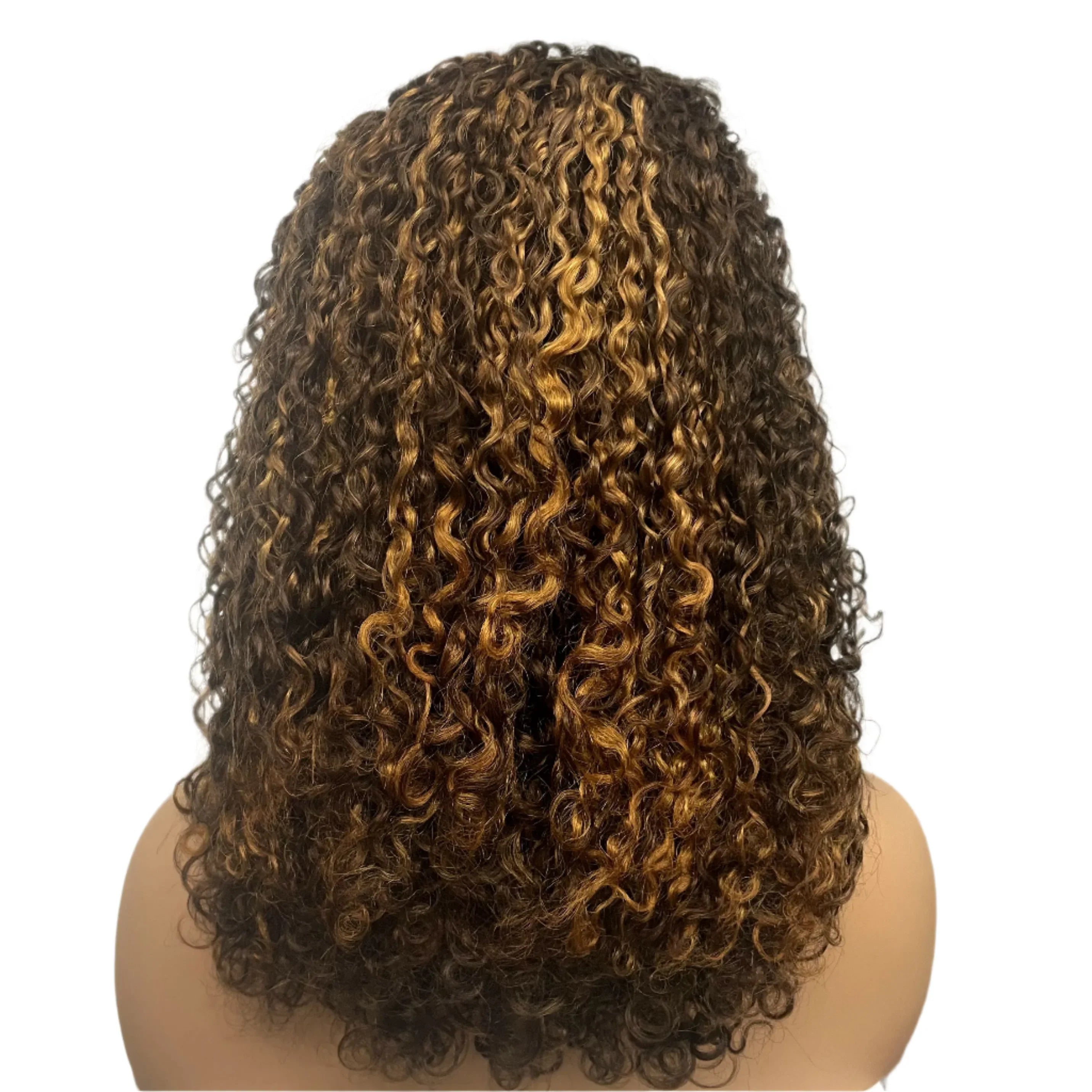 350% Density Pixie Curly HD Lace Frontal Wig | Bouncy Burmese Human Hair