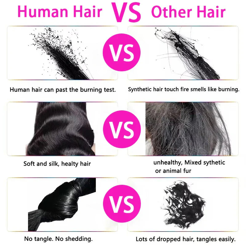 200% Density Body Wave 13x6/13x4 Lace Frontal Wig - Peruvian Remy Hair - Pre Plucked with Baby Hair - Natural Black