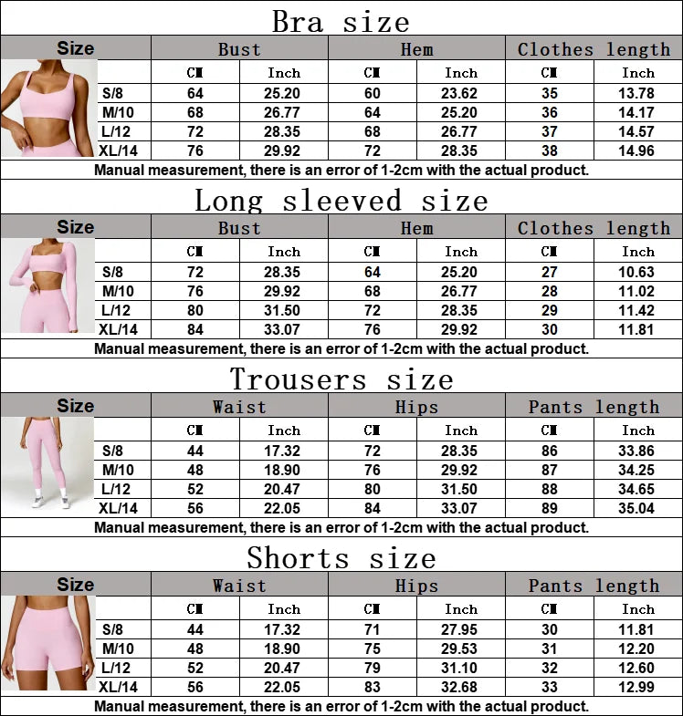 2 PCS Yoga Set Gym Clothes Sportswear Workout Tracksuits Sports Bra Gym Leggings Wear Athletic