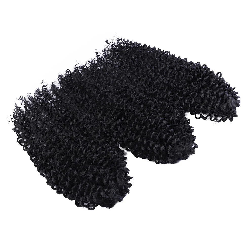 18" Magic Afro Kinky Curly Crochet Hair | Ombre Passion Twist Braids | 60 Strands/Pack | Heat Resistant