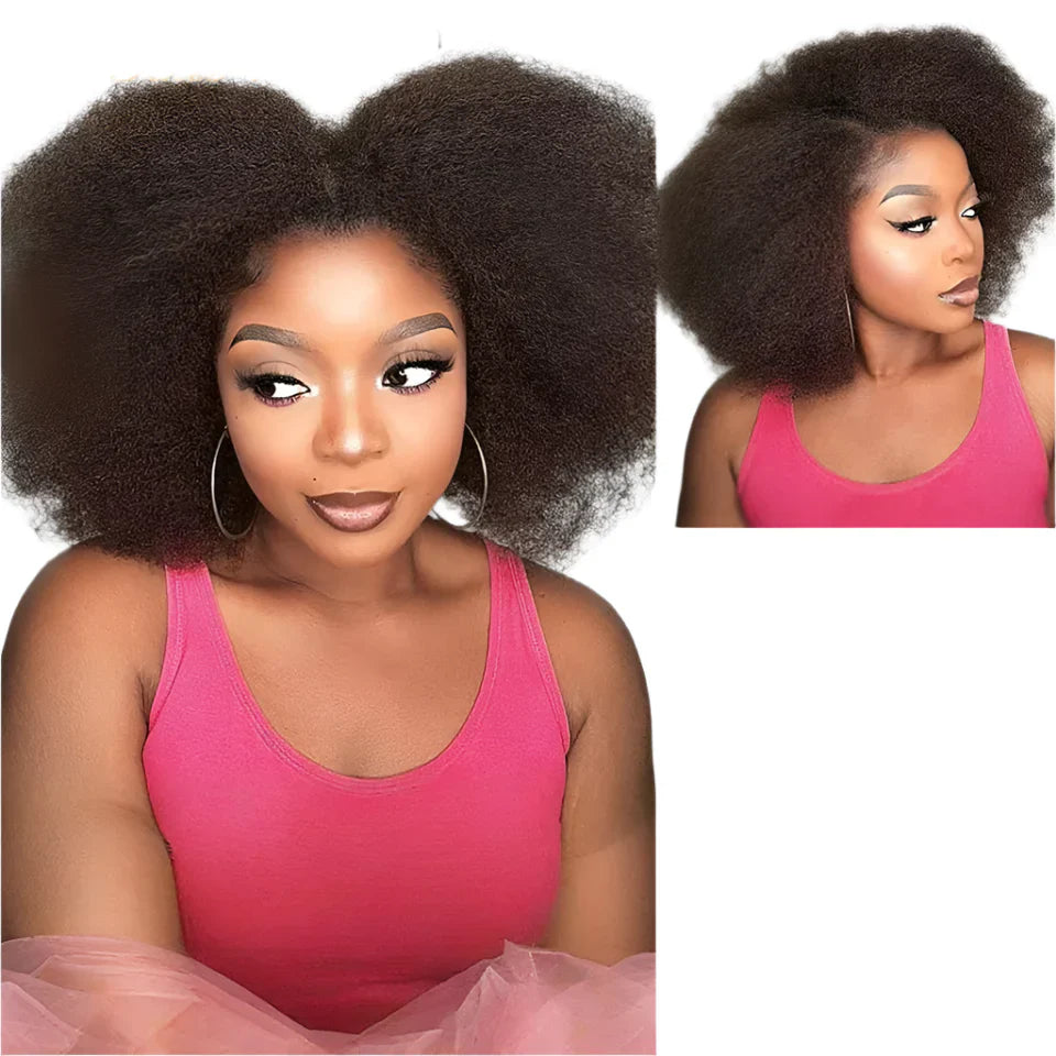 Afro Kinky Bulk Human Hair for Braiding & Dreadlocks | 100% Virgin Brazilian Remy Extensions (50g)