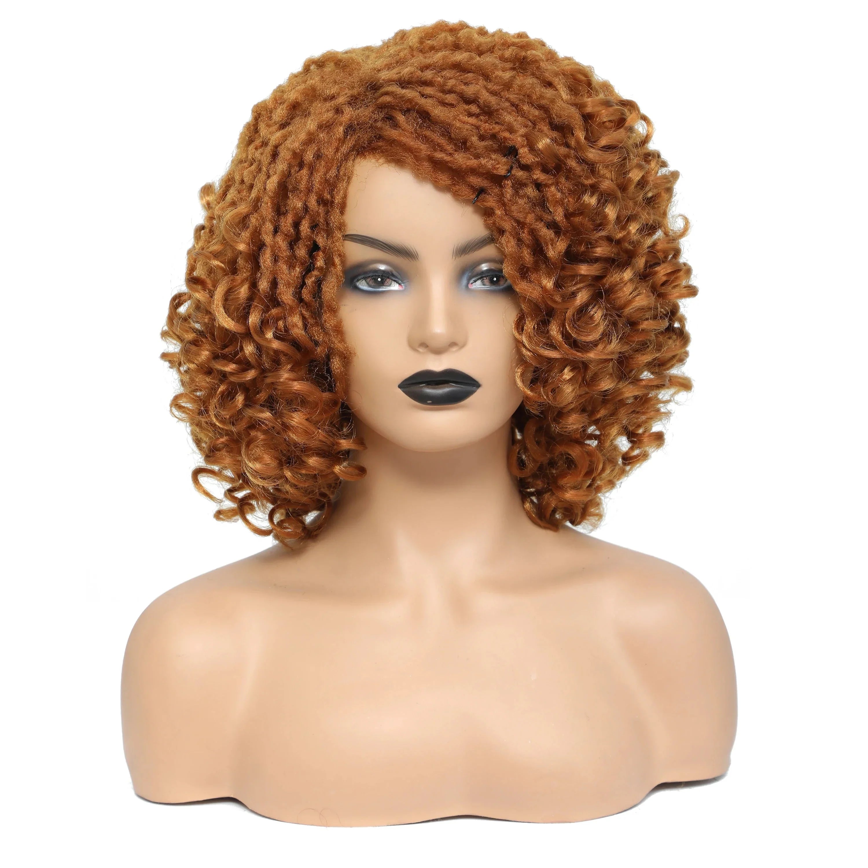 10" Ombre Dreadlock Wig | Sister Locs | Faux Locs Crochet Braids | Synthetic Twist Hair