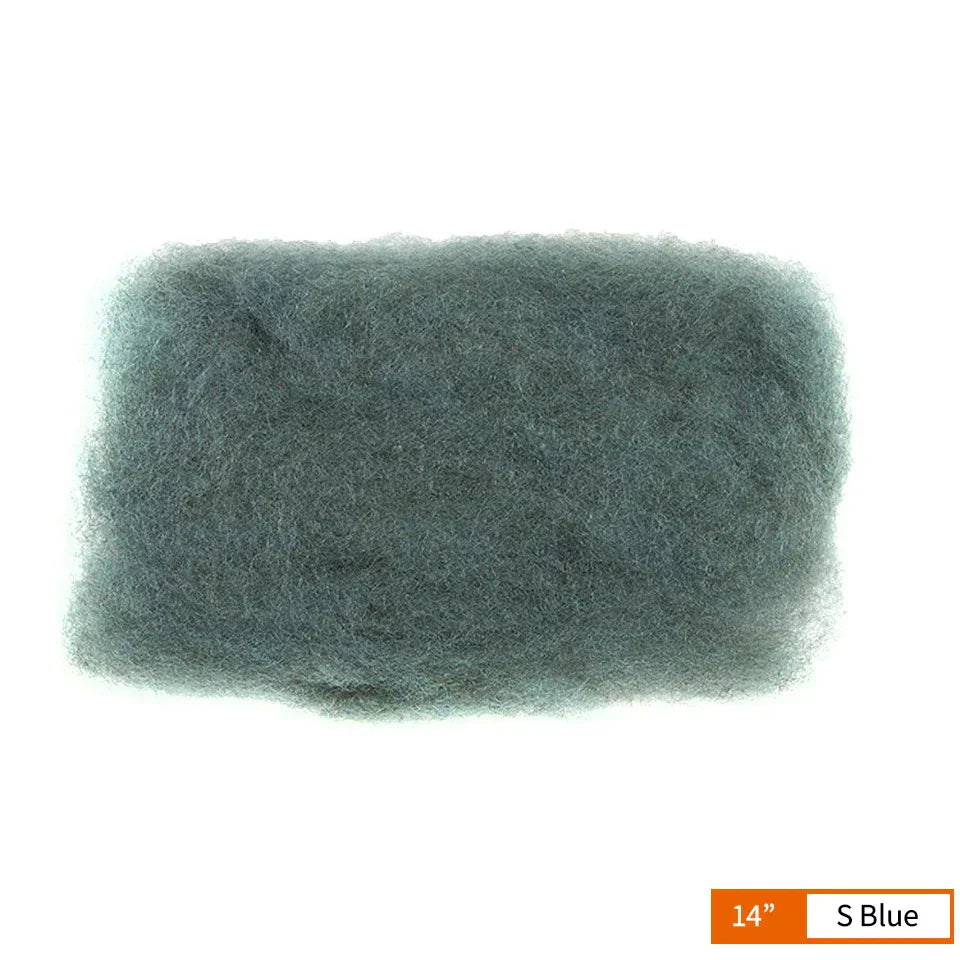 Afro Kinky Bulk Human Hair for Braids | Virgin Remy Extensions (Multi-Color Options)