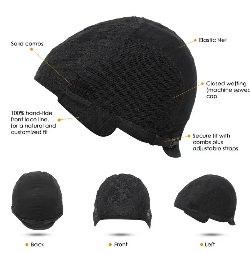 6 Inch Pixie Cut Human Hair Wig with Bangs | P4/27 Natural Highlight | Short Straight Remy Hair