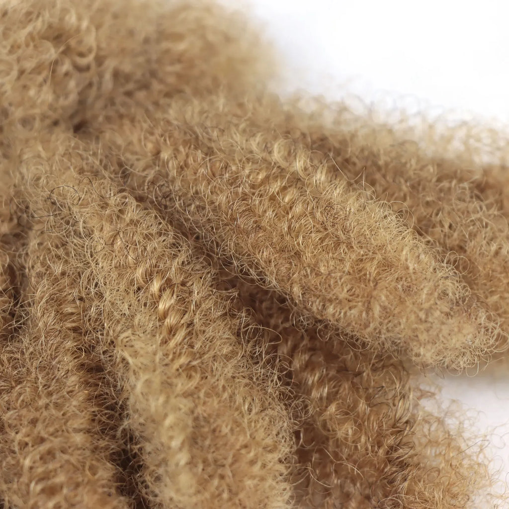 50g Afro Kinky Curly Bulk Human Hair | Braiding & Crochet Hair Extensions