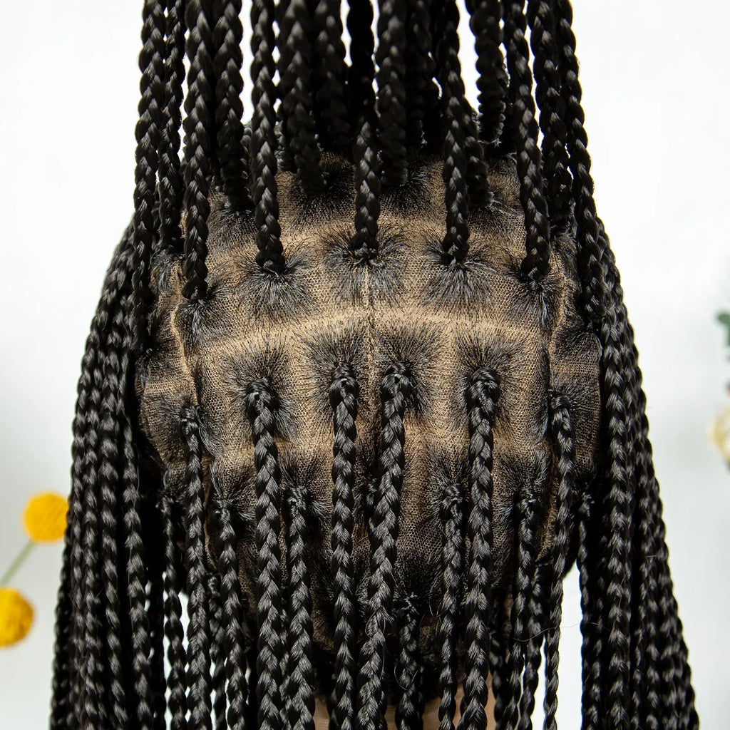 26" KIMA Goddess Stitch Box Braids Wig | Full Lace