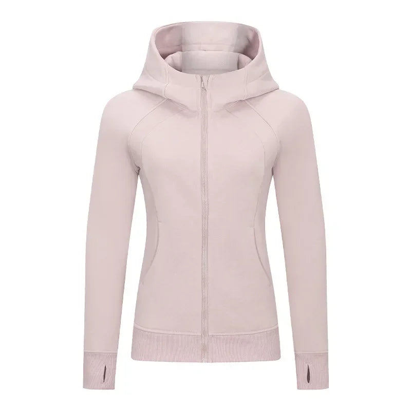 ActiveFlex Zip Hoodie: Women's Fleece Sports Jacket