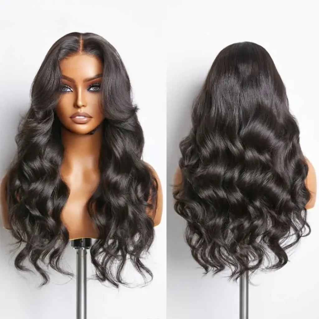 180% Density Silk Base Full Lace Human Hair Wig | Body Wave Brazilian Remy | Glueless