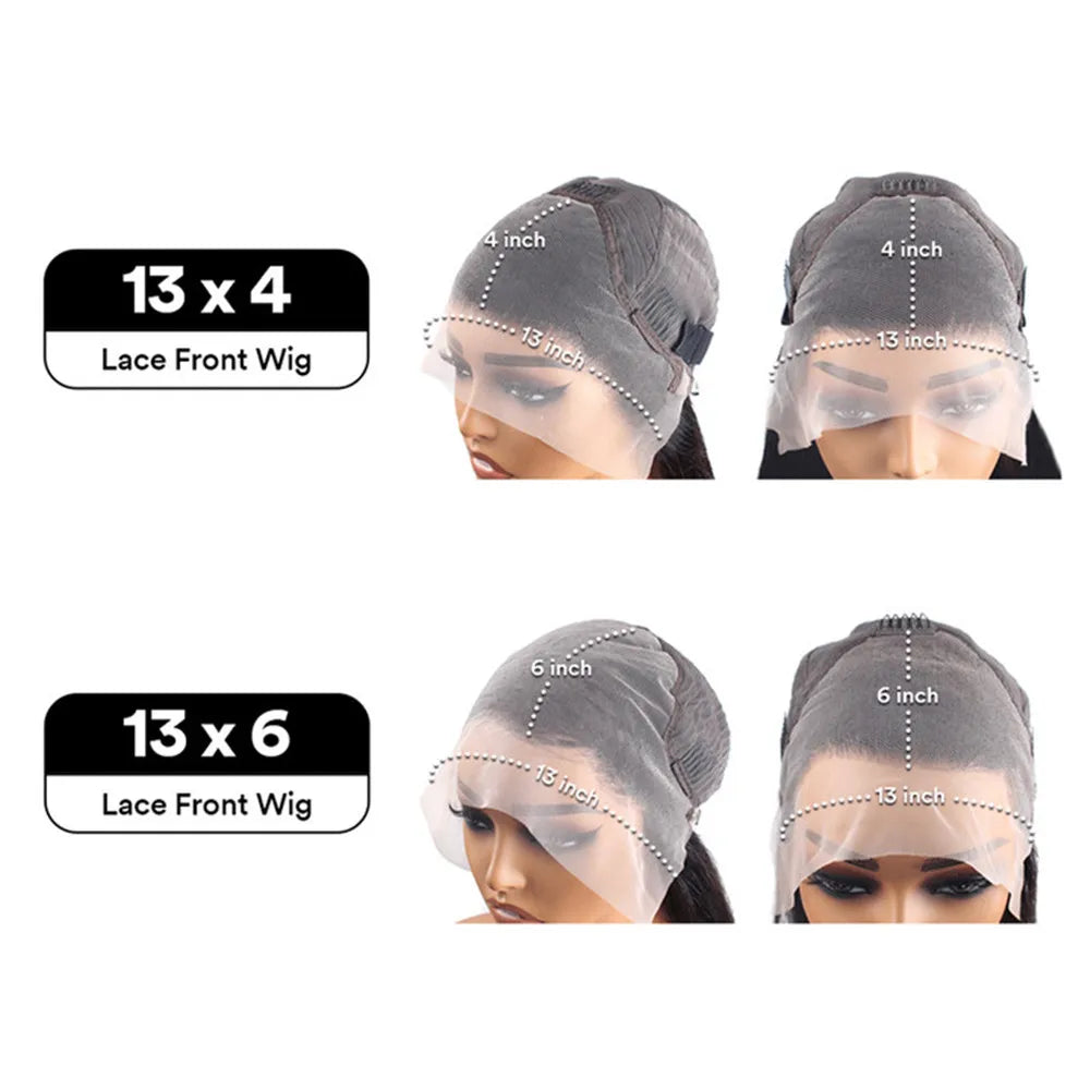 13x6 HD Transparent Body Wave Lace Front Wig | Highlighted Blonde 4/27 | Brazilian Remy Hair | Pre Plucked | Long Length