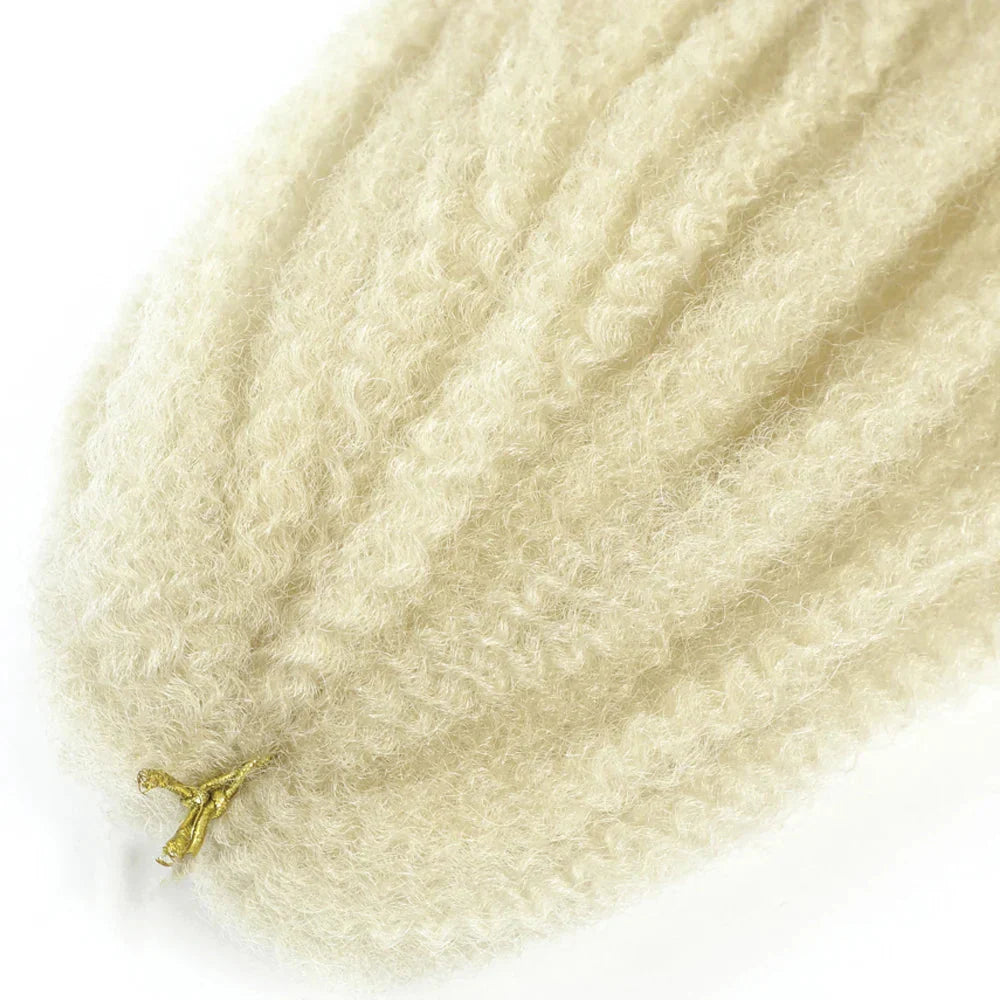 18" Marley Twist Braiding Hair | Crochet Braids | Afro Twist Kinky Hair Extensions | Ombre Colors | 30 Strands/Pack