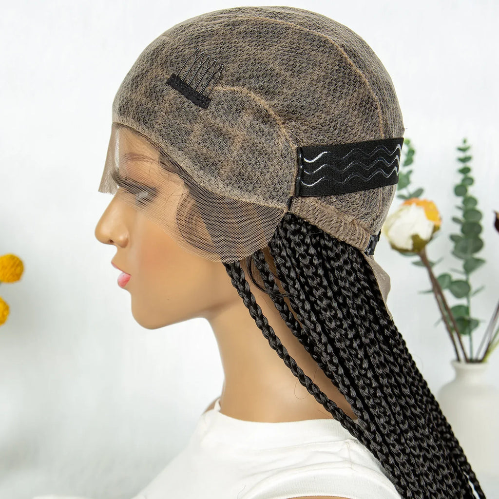 26" KIMA Goddess Stitch Box Braids Wig | Full Lace