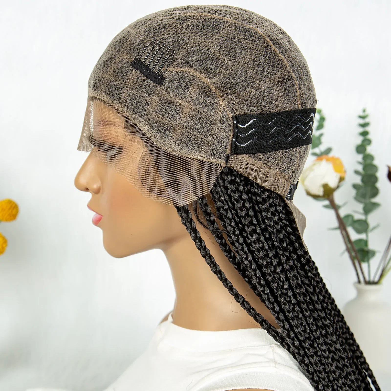 26" KIMA Goddess Stitch Box Braids Wig | Full Lace