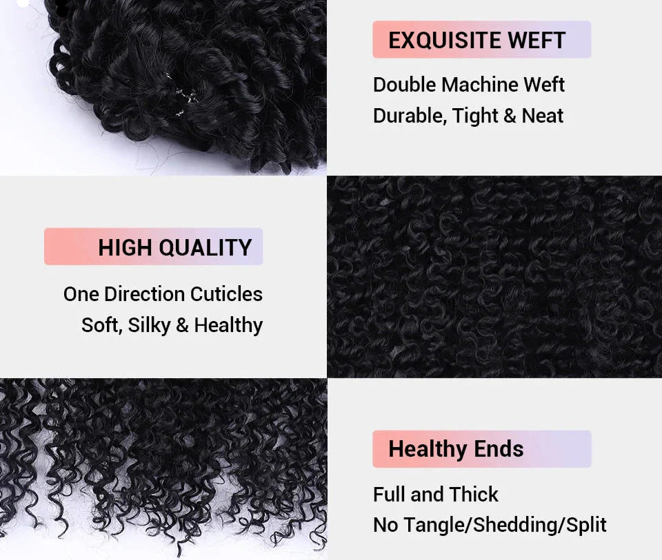 18" Magic Afro Kinky Curly Crochet Hair | Ombre Passion Twist Braids | 60 Strands/Pack | Heat Resistant