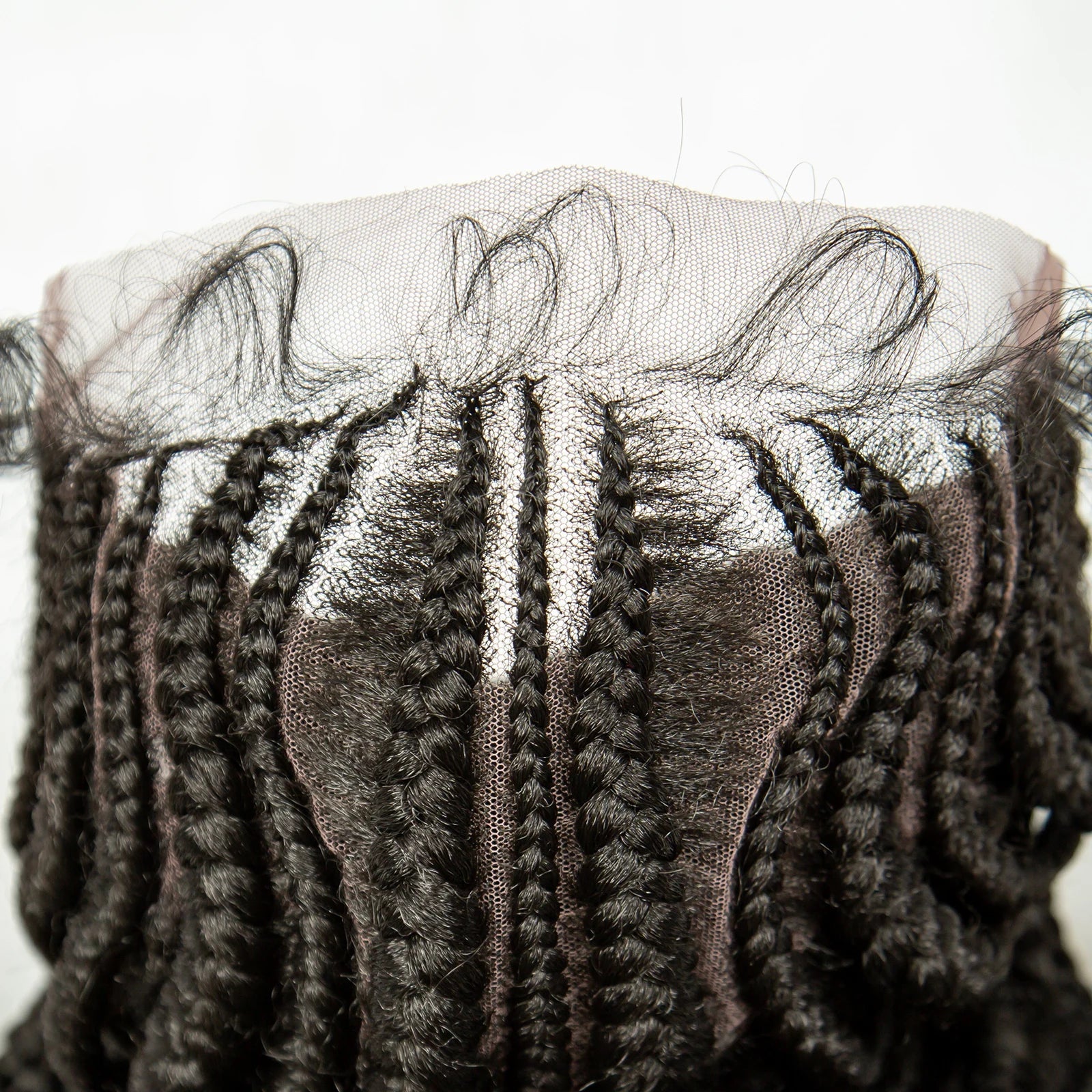 13x6 Lace Front Faux Locs Braided Wig | Crochet Braids | Synthetic Locs | Black Women