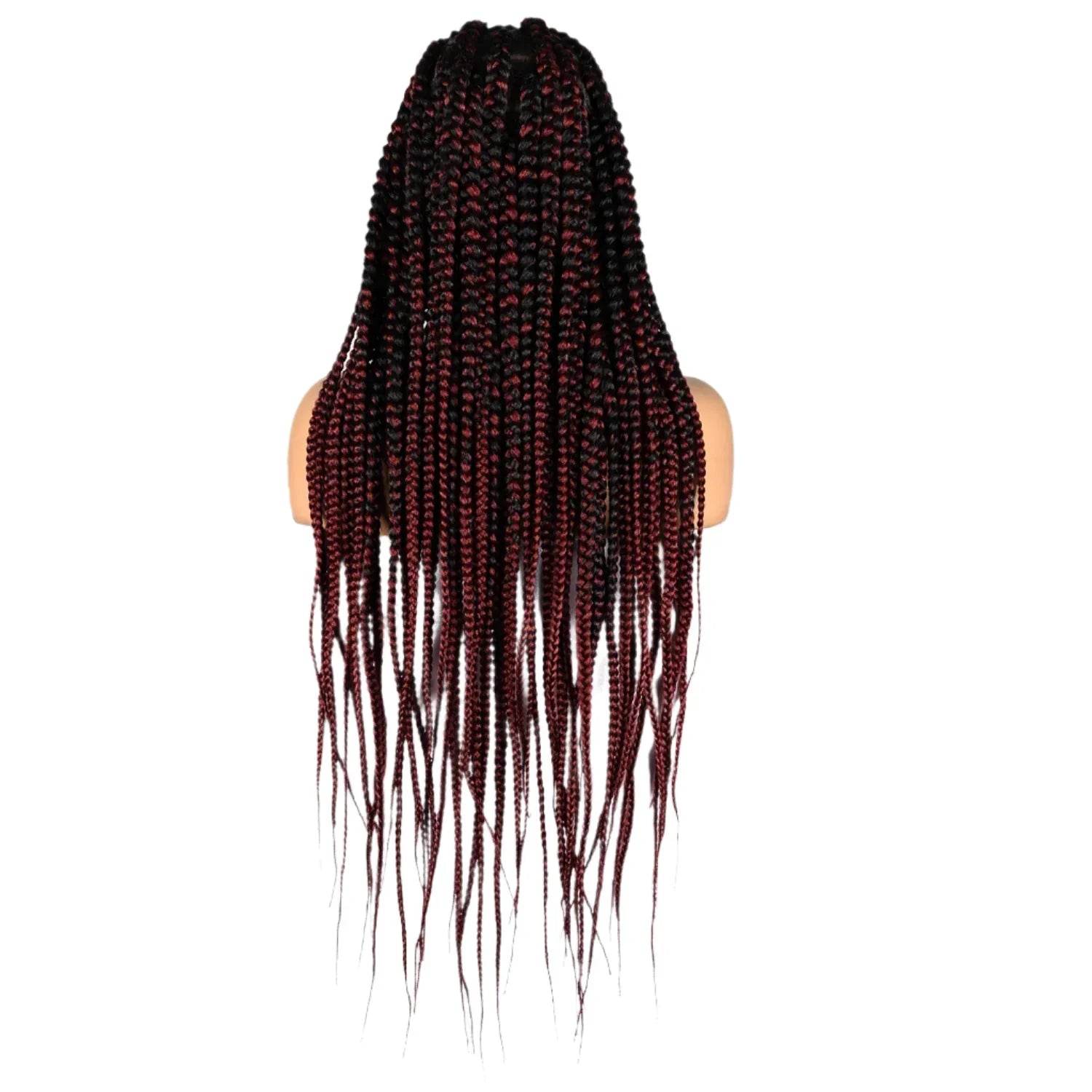 360 Knotless Box Braids Wig | Super Long | Full Lace | Baby Hair | Synthetic Braids | Black Women