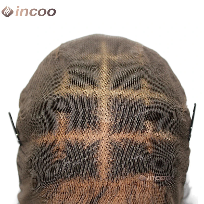 12" Boho Bob Braided Wig | Goddess Knotless Braids | 360 Full Lace | Curly Ends | Baby Hair