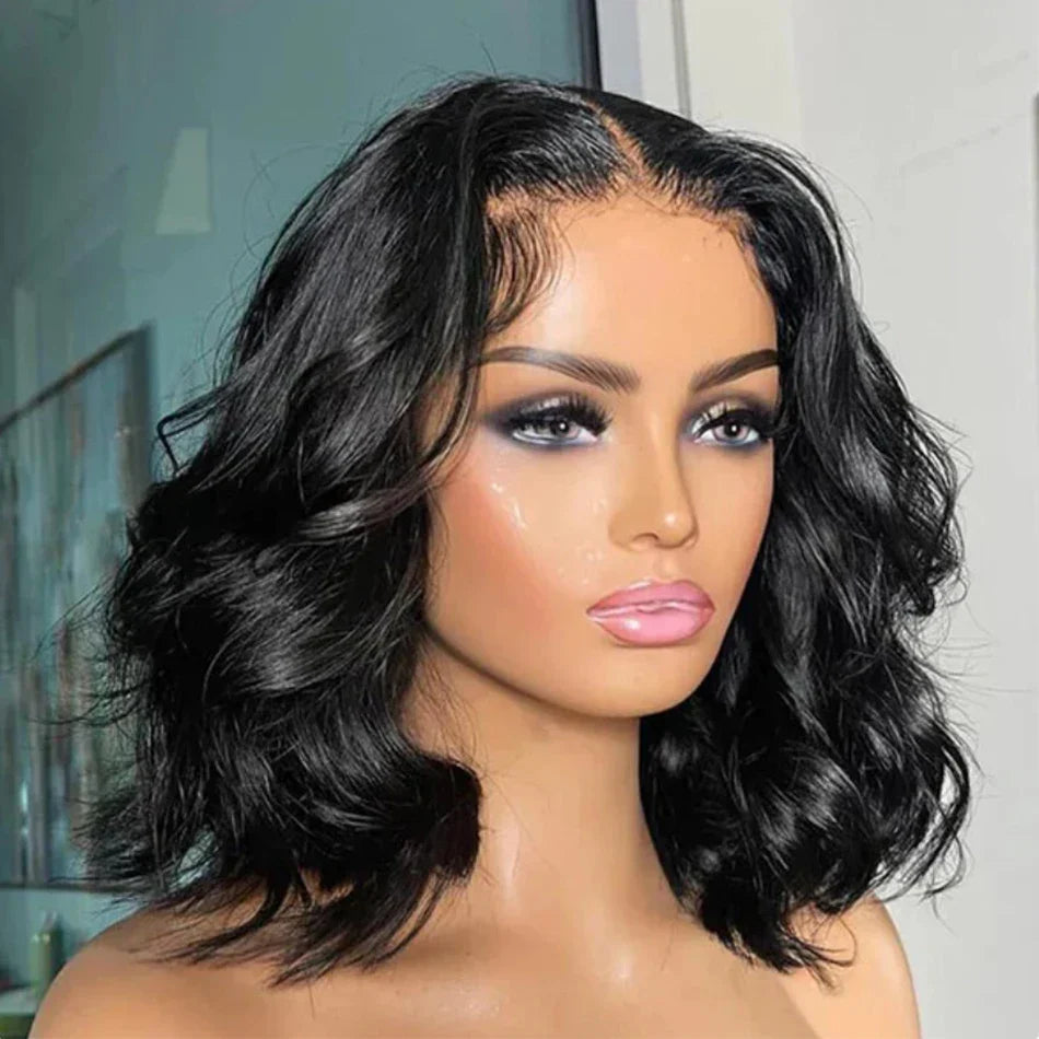 12A Wear & Go Bob Wig | 180% Density Glueless Body Wave Human Hair