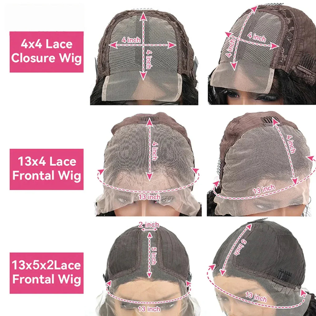 80% Density Deep Wave Bob Wig | 13x4 Lace Front | Pre-Plucked | Brazilian Remy Hair