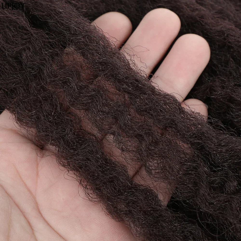 18" Marley Twist Braiding Hair | Crochet Braids | Afro Twist Kinky Hair Extensions | Ombre Colors | 30 Strands/Pack