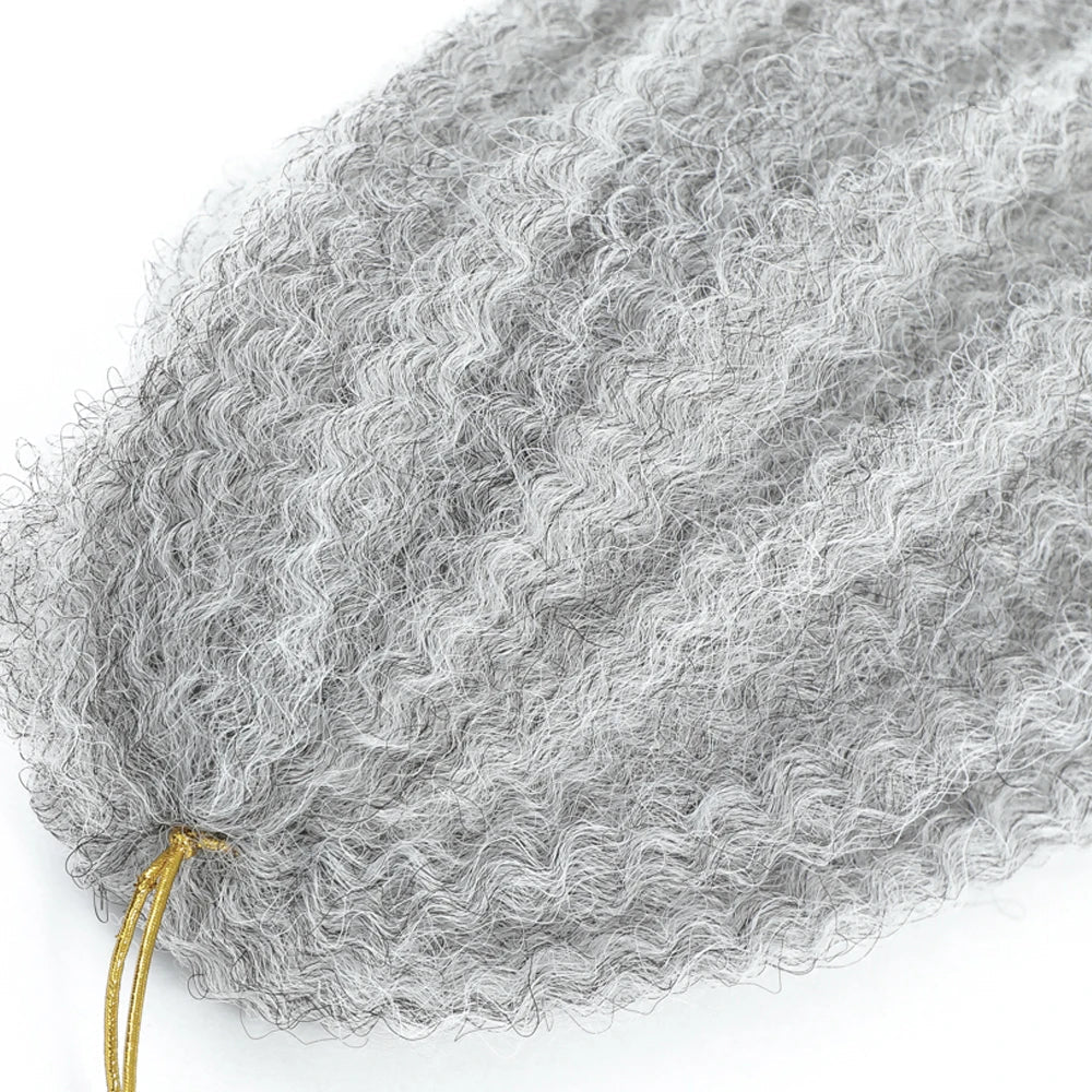 18" Marley Twist Braiding Hair | Crochet Braids | Afro Twist Kinky Hair Extensions | Ombre Colors | 30 Strands/Pack