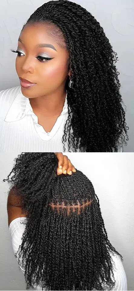 Afro Kinky Bulk Human Hair for Braiding & Dreadlocks | 100% Virgin Brazilian Remy Extensions (50g)