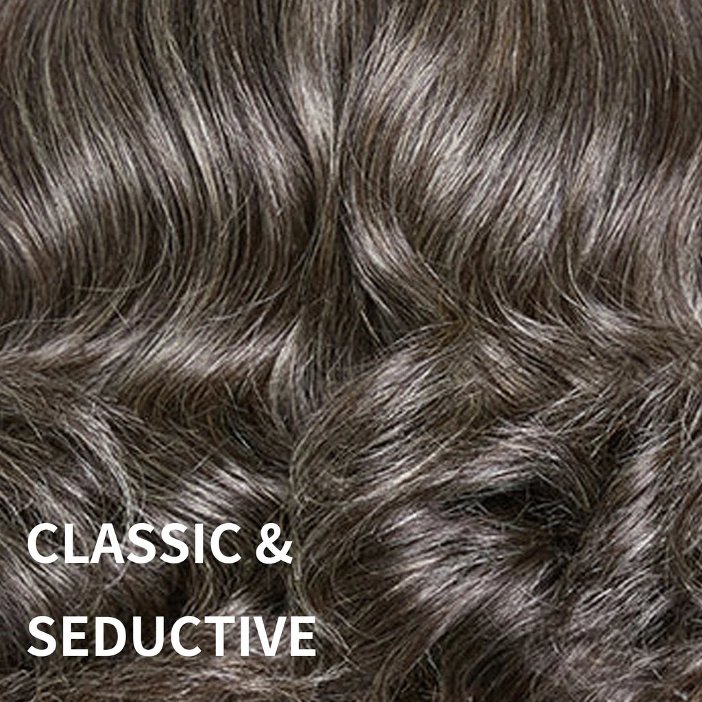 10 Inch Salt & Pepper Body Wave Short Bob Wig | 5x5 Glueless Closure Wig Human Hair (Transparent Lace Frontal for Black Women)