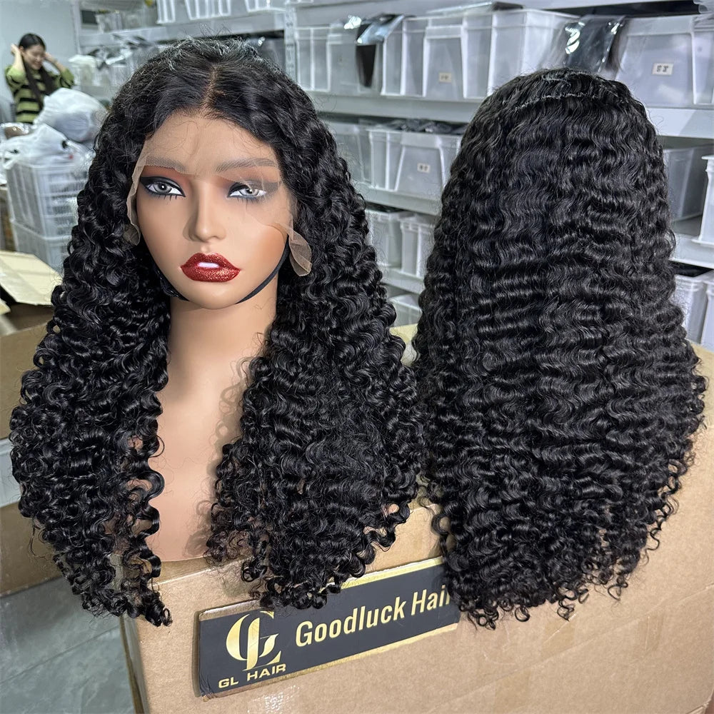 3C 4A Burmese Curly HD Lace Frontal Wig | 250% Density Remy Human Hair